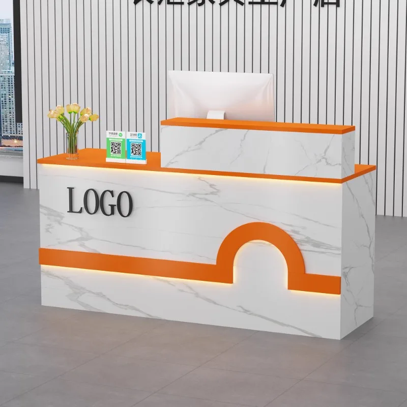 

Modern Shop Reception Desks Beauty Hotel Restaurant Luxury Bar Design Reception Desks Company Escritorio Commercial Furniture