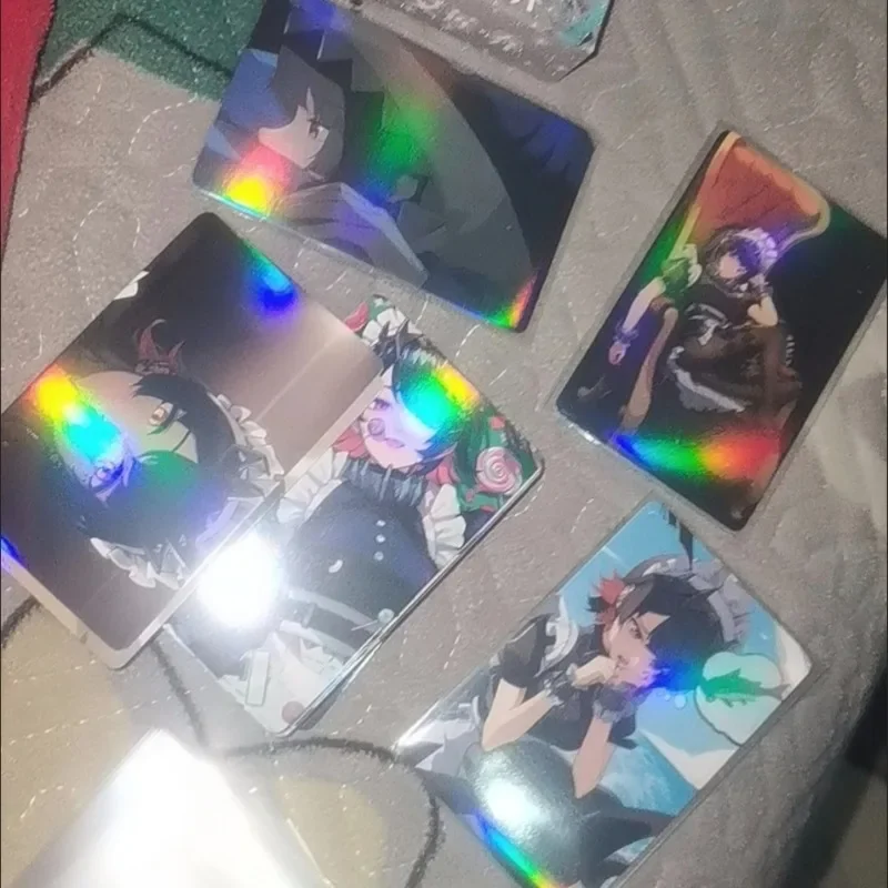 Zenless Zone Zero Ellen 55PCS/Set Decor Laser Lomo Card Photocard HD Double-sided Album Photo Card For Fans Collection Postcard
