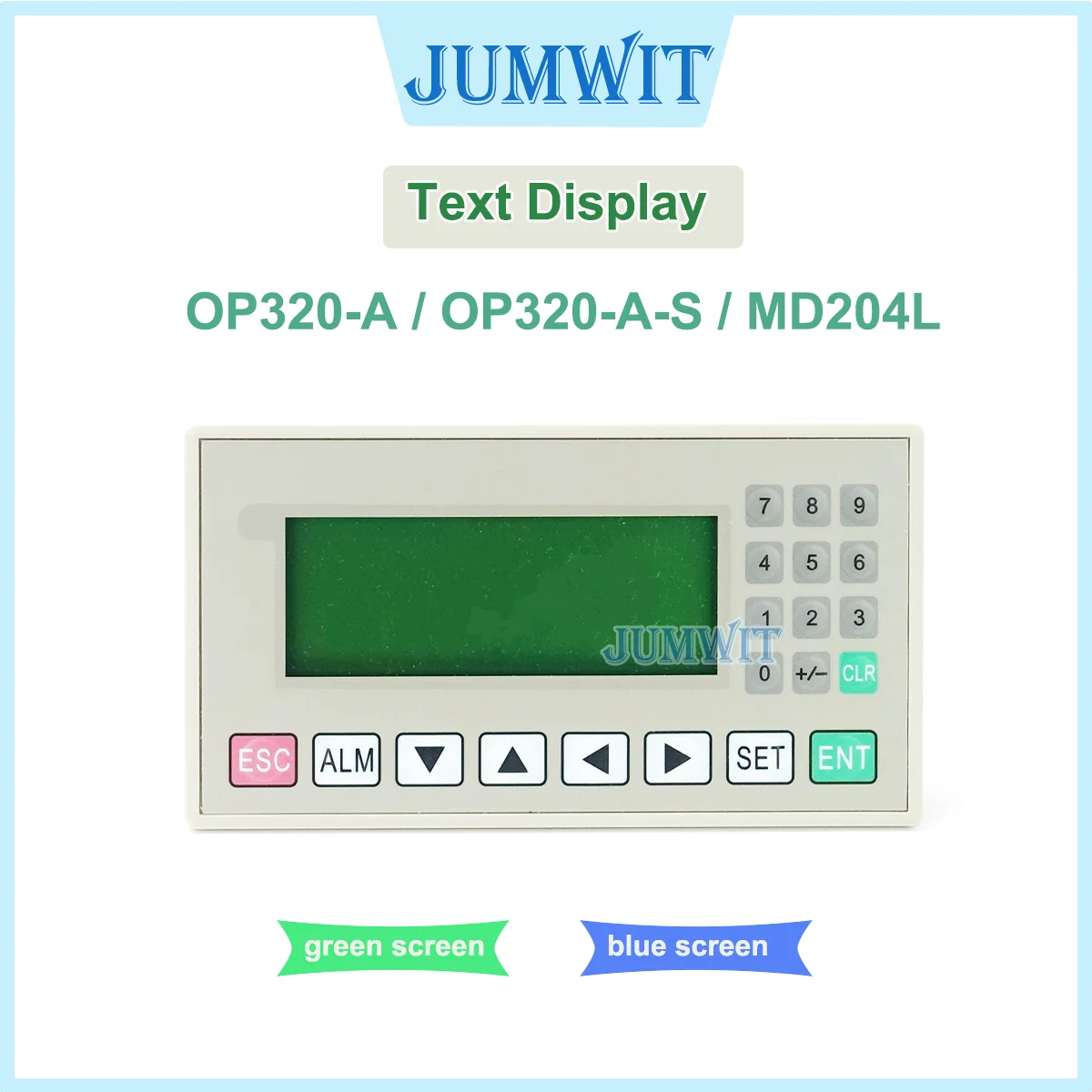 Text Display OP320-A OP320-A-S MD204L compatible With xinjie V6.5 V8.0 support 232 422 485 PLC communications ports