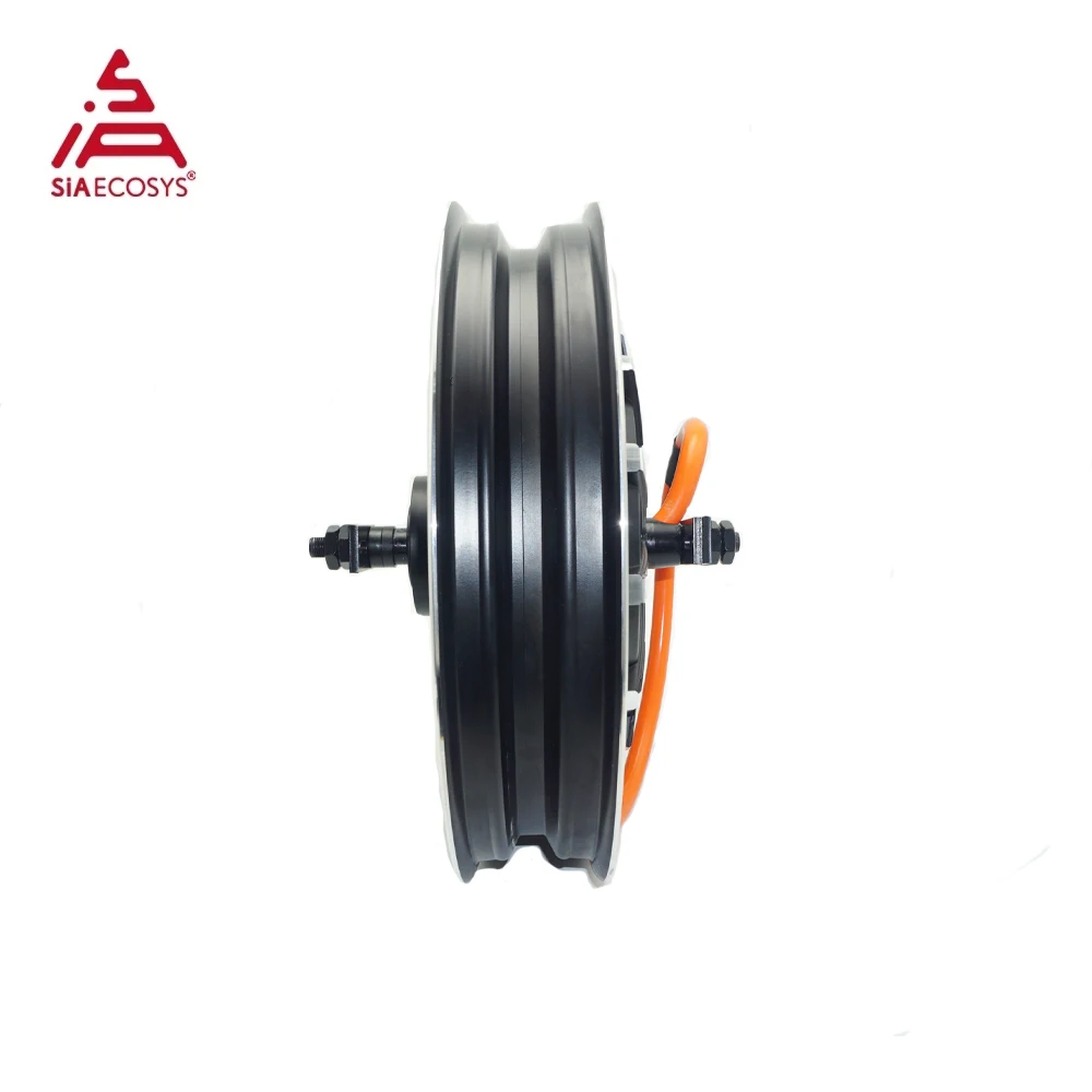 

QSMotor 16*3.5inch 5000W 260 V4 Hot Sale BLDC In Wheel Motor Dual Shaft Hub Motor For Electric Scooter/ E-Motorcycle