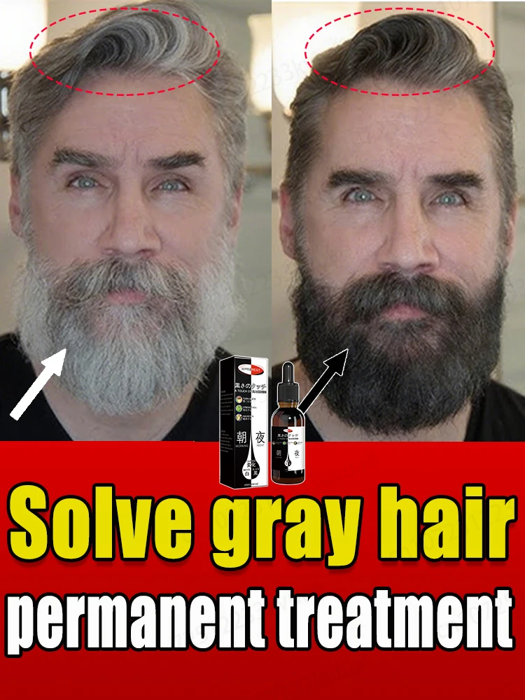 

Grow healthy black hair and say goodbye to gray hair forever