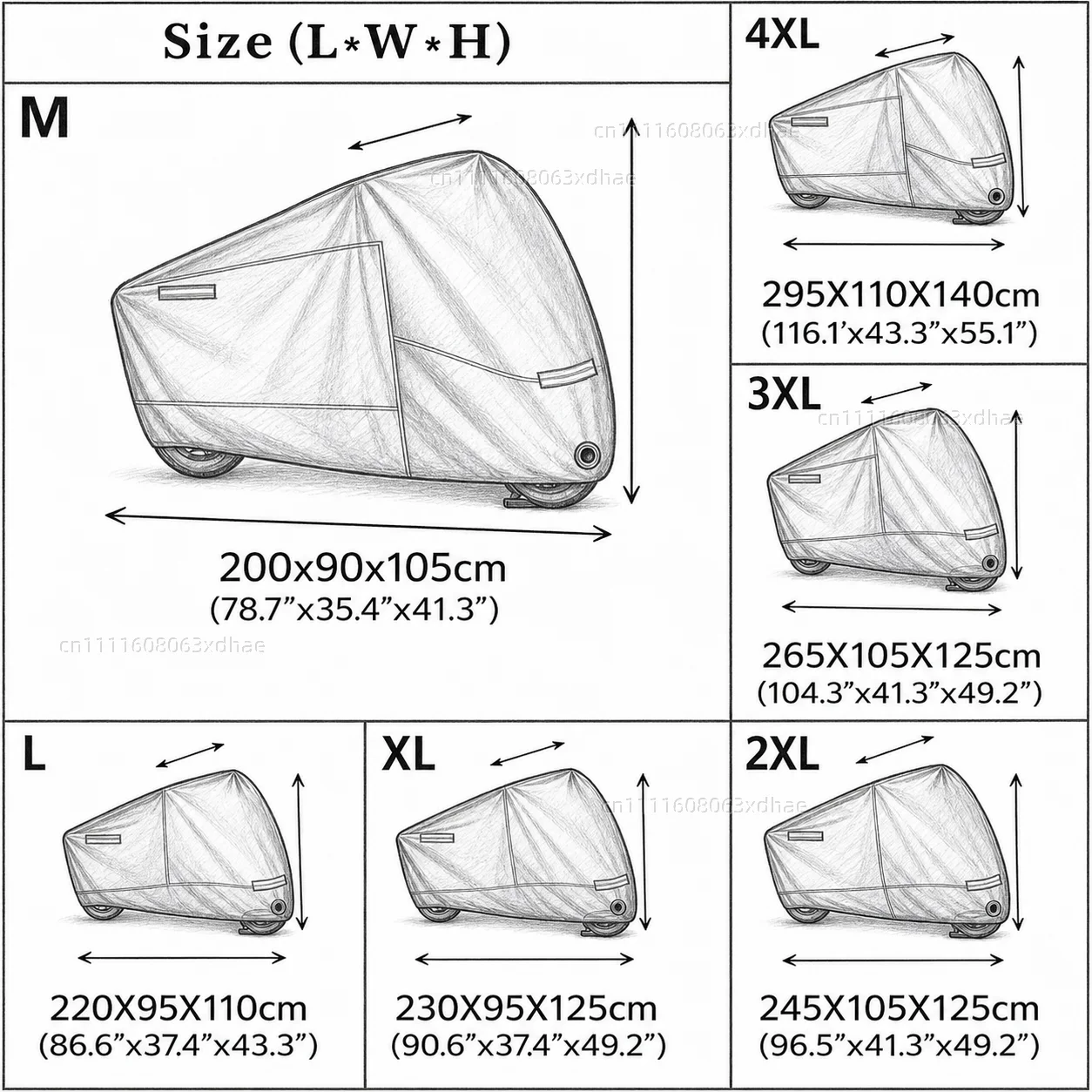 All Season Motorcycle Cover Rainproof Dustproof UV Protection 190T Oxford Cloth For For KTM 390 ADVENTURE 390 ADV 2020-2026 and