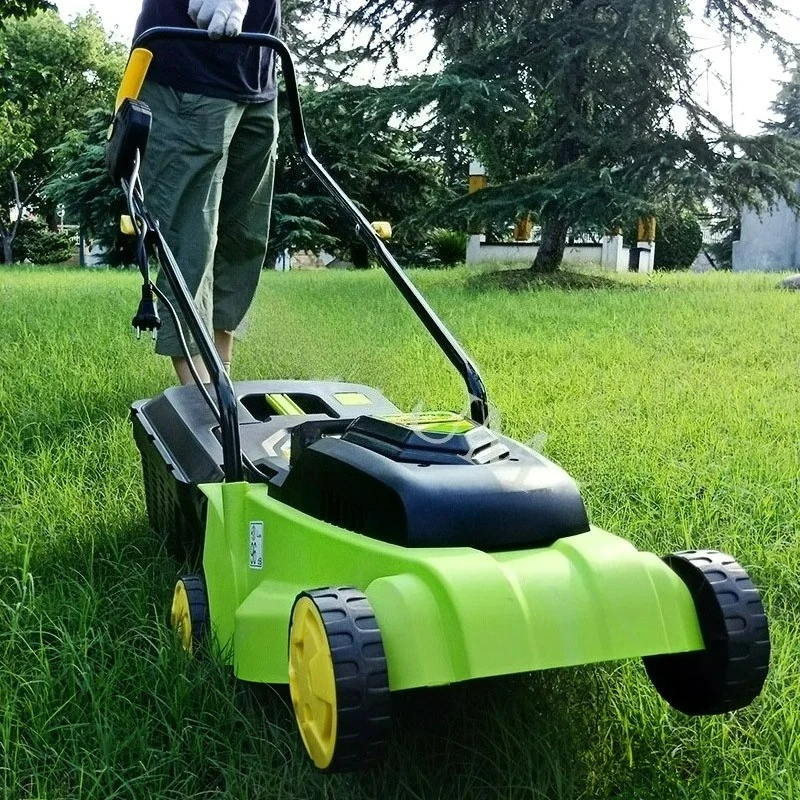 Electric Lawn Mower 3600RPM Multifunctional Grass Trimmer Household Portable Cutter Adjustable Garden Trimming Machine