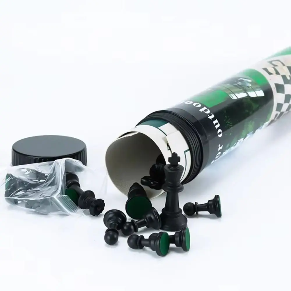 

Настольные игры, складная шахматная доска, 34 см/50 см, упаковочное ведро, дорожный шахматный набор, образовательный коврик из ПВХ, шахматный набор, развлечения