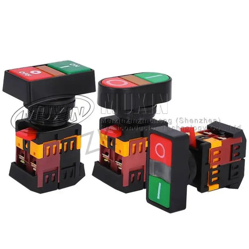 22 мм/25 мм/30 мм Φ/AS22/APBB-22 On/Off Кнопка включения/выключения 10A/660V самосброс/Мгновенный фотопереключатель