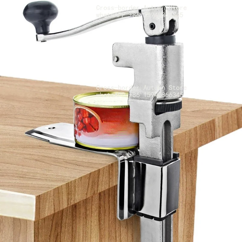 Desktop tin can opener, commercial
