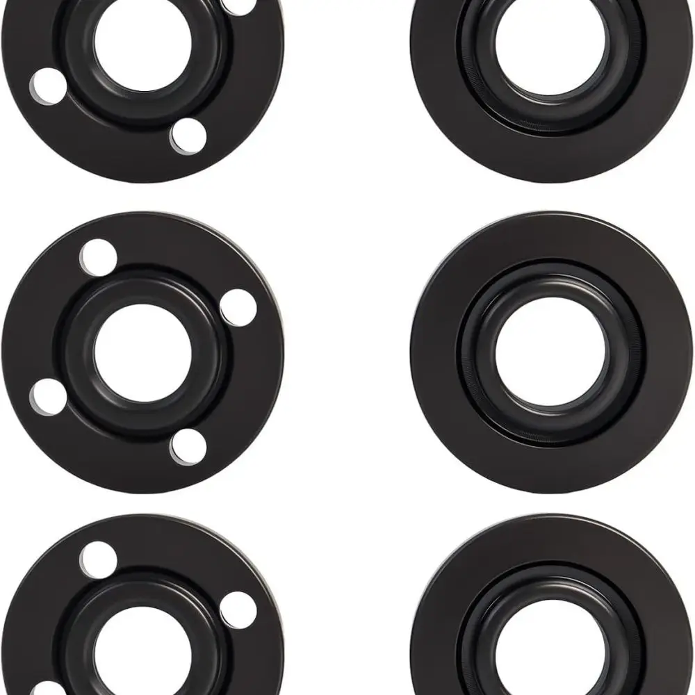 Angle Grinder Pressure Plate Set 5 8 11 Thread Carbon Steel Locking Flange Replacement Accessory For Power Tool Grinding System
