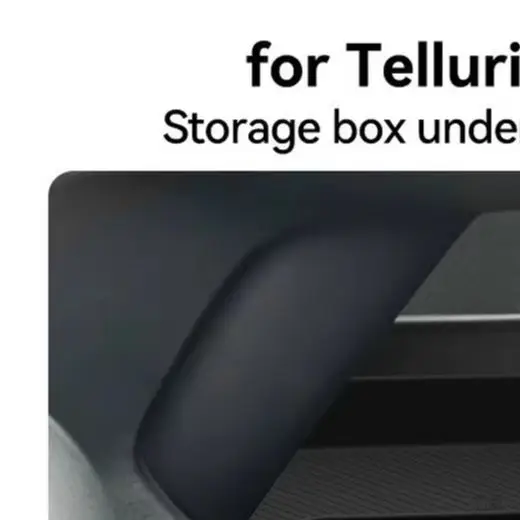 Plateau de console centrale pour Kia Telluride 2027, en silicone de qualité supérieure, s'adapte à la zone de rangement inférieure, noir, 27x25x4,2 cm