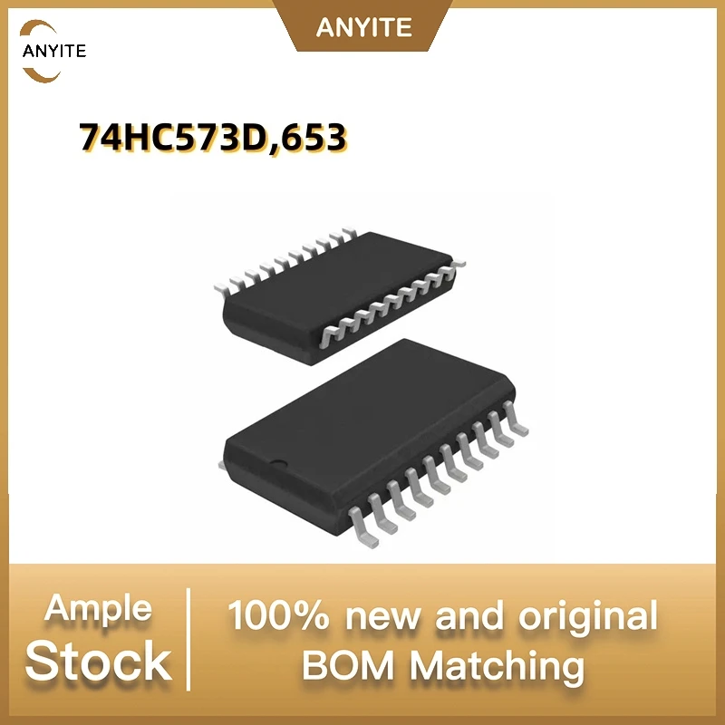 NEW  20PCS/lot  74HC573D-653  74HC573D  74HC573 SOP-20-300mil