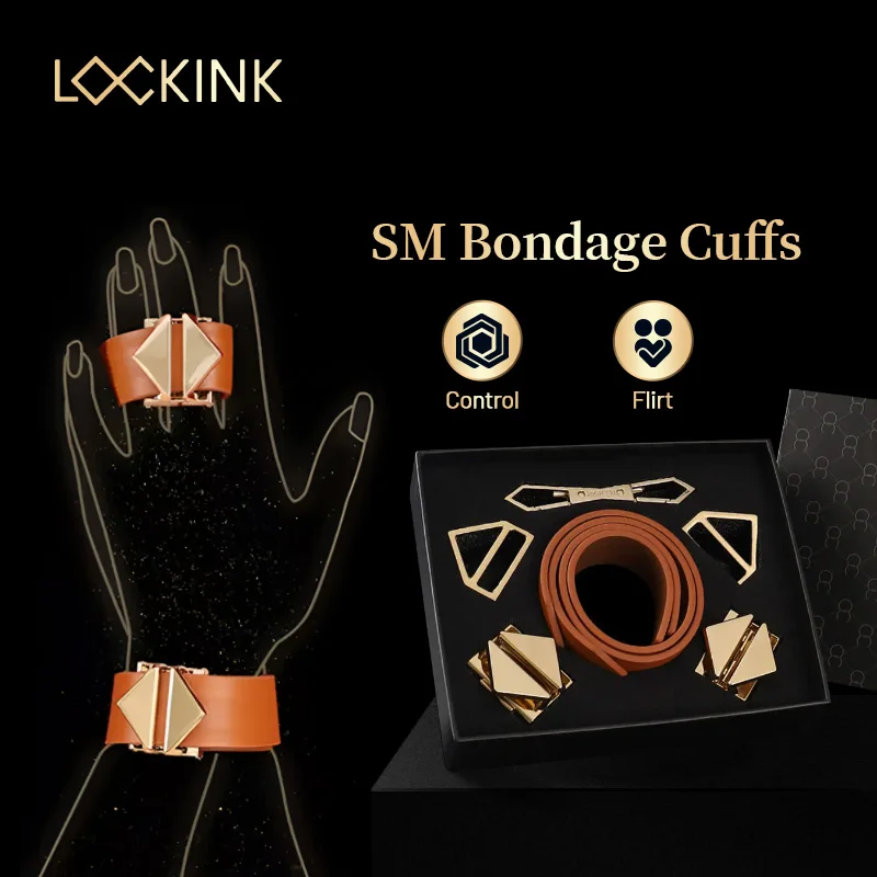 

LOCKINK Rope Tie Sex Suit SM Shackles Bondage Bundled Handcuffs Punishment Tools Adult Products Sex Toys For Men Women Couples