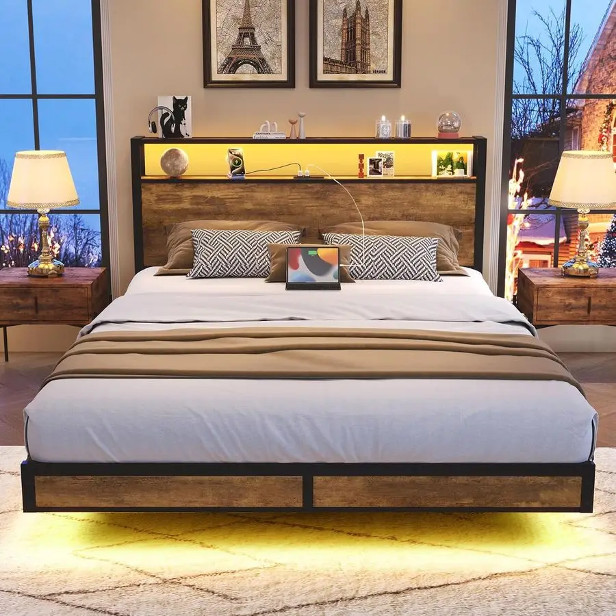 Queen Size Bed Fram…