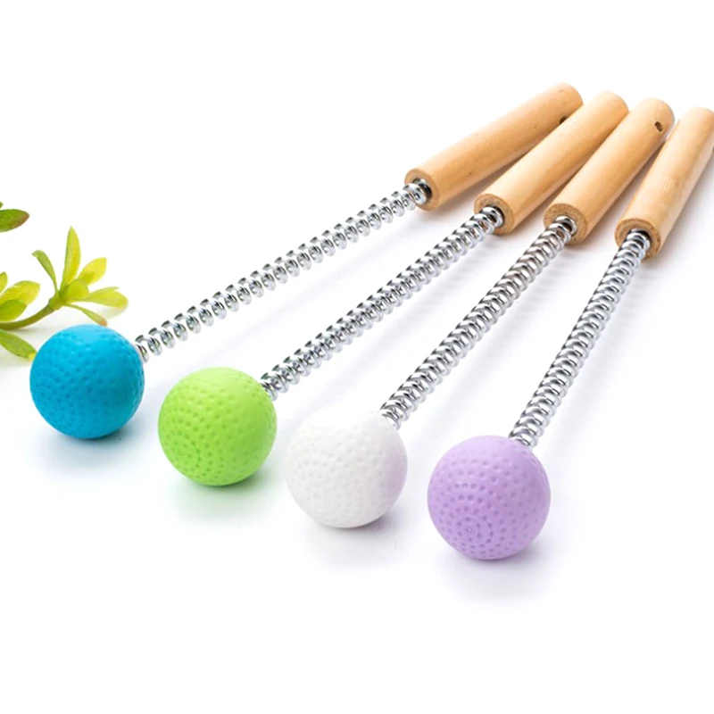 Hand-held Multi-purpose Knee Massager Stick Golf Massage Hammer Massager Random Color