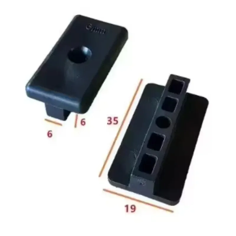 400Pcs Plastic T Hidden Deck Clips, WPC Composite Decking Hidden Fasteners for Outdoor Flooring
