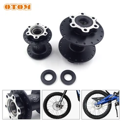 OTOM Motorcycle For SURRON Light Bee Front Rear 36 Holes Wheel Hub Bearing Oil Seal Assy Electric Off-road Motorbike Accessories