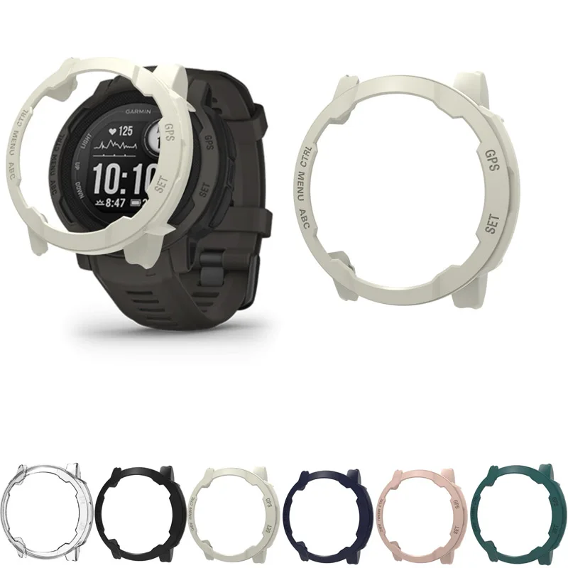 Hard Edge Frame Shell PC Case Protection dla Garmin Instinct 2/2S Smart Watch Scale Cover Zderzak ochronny Akcesoria sportowe