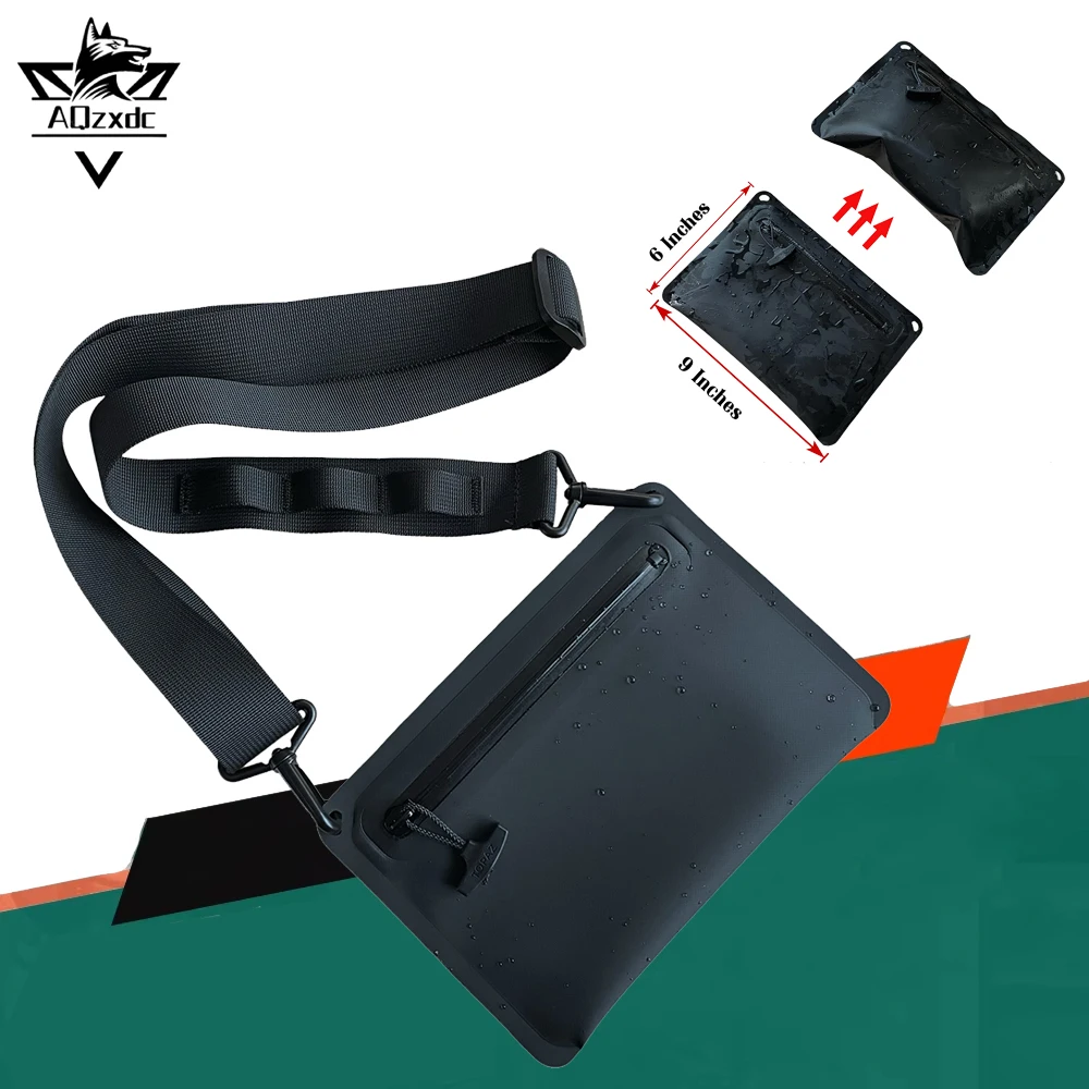 

Tactical Waterproof Phone Case Dry Bag IPX8 Rescue Small Bag for Any Phone Waterproof Pouch Zip Tightly for 10Meters Under Water