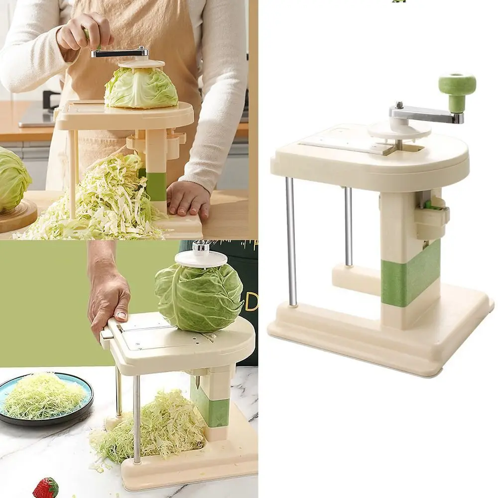 Portable Cabbage Shredders Manual Hand Crank Vegetable Cutter Quick Rotate Fruit Salad Graters Kitchen Gadgets