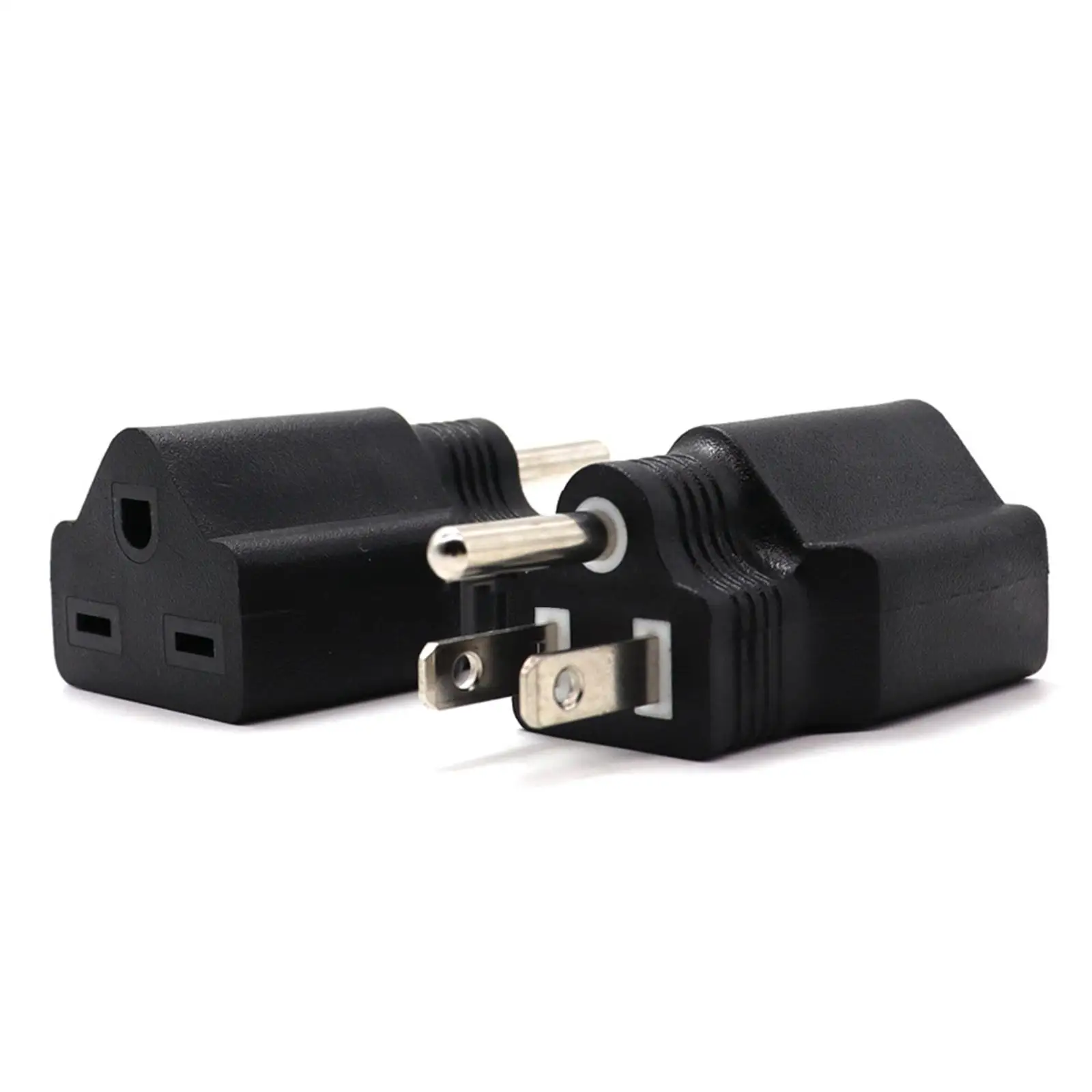 Plug Adapter Three Hole Pins Converter Adapter Build Suitable for Travel Home Dormitory Office Use