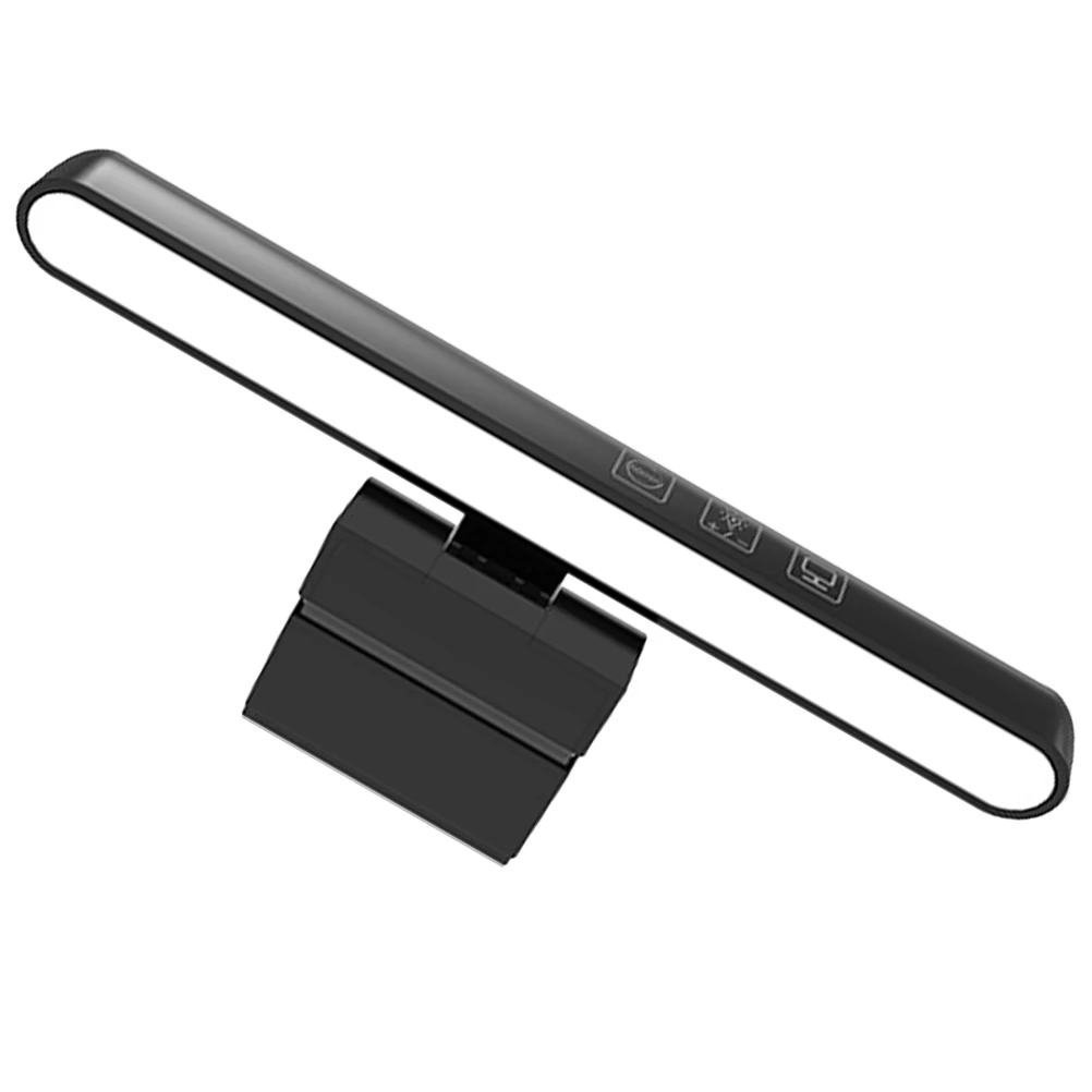 

Adjustable Eye Protection LED Reading 180mm Black -30SH Clip Computer Screen Lighting Monitor Hanging USB Desk Lamp Small
