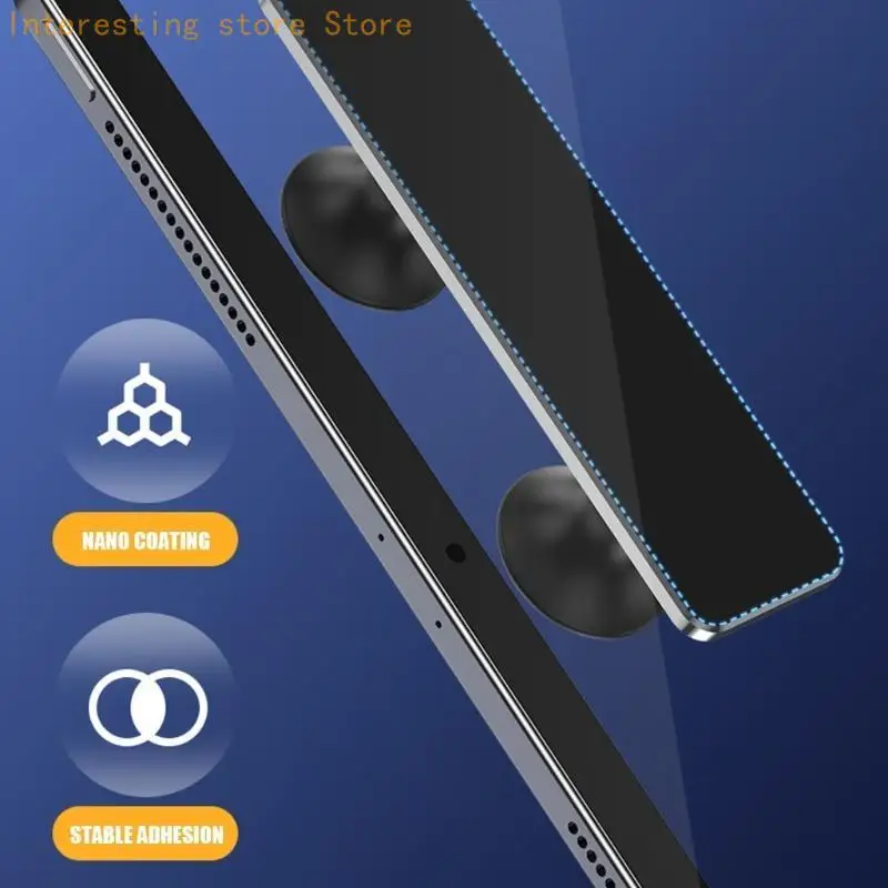 55KC Tablet Adhesive Grip Portable Universal Tablets Adjustable Silicone Holder