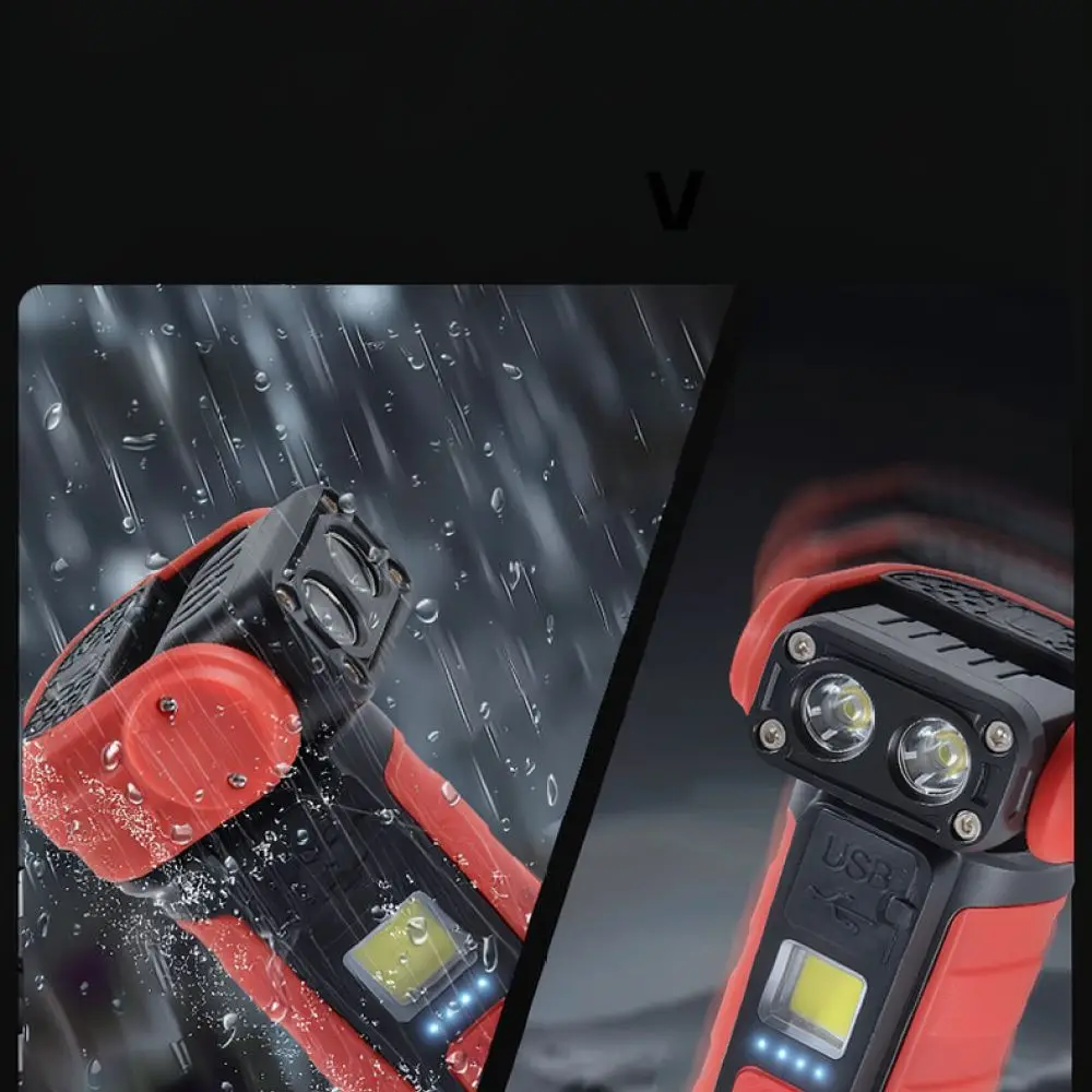 Magnetic COB Inspection Light Portable Rechargeable Flashlight For Jixing Emergency Auto Repair Working Lamp Illumination