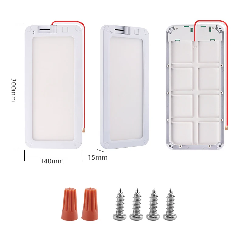 Свет для автофургона 12-30 В 10 Вт с сенсорным переключателем, регулируемый 3-цветный светильник для чтения, потолочный светильник для салона автомобиля