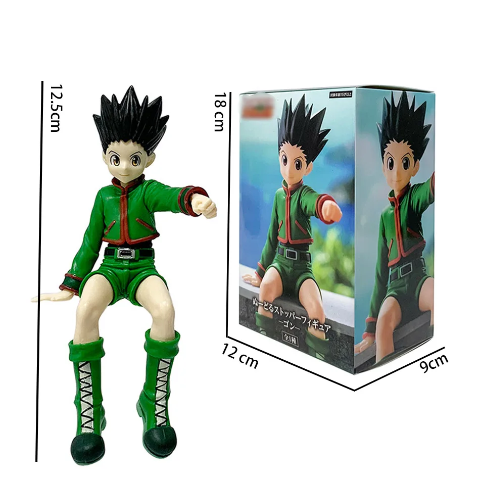 Nowości 2026 - Figurki Hunter x Hunter - Gon i Killua, dekoracje do samochodu/obudowy komputera/pokoju, najlepszy wybór dla kolekcjonerów.