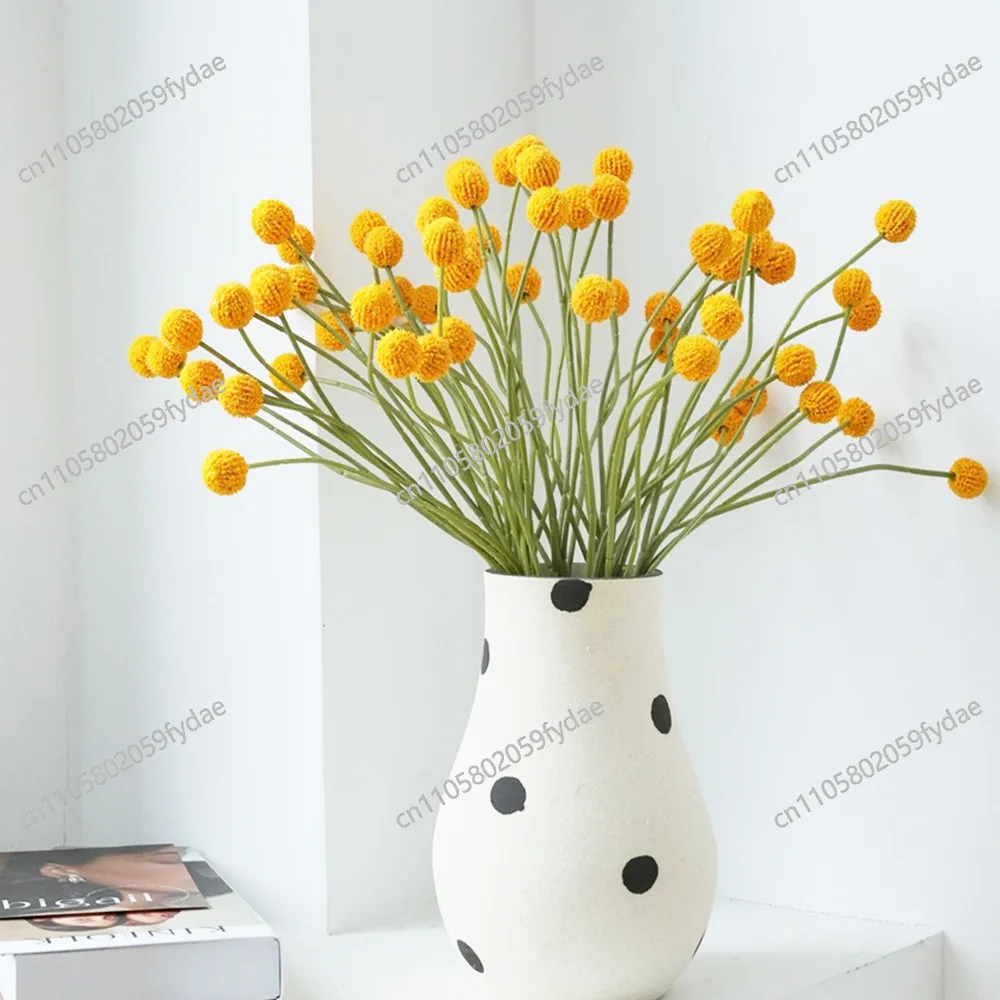 

Искусственный цветок: композиция из одной золотой шаровидной цветочной композиции для декора дома, отеля, мягкого интерьера, искусственный цветок