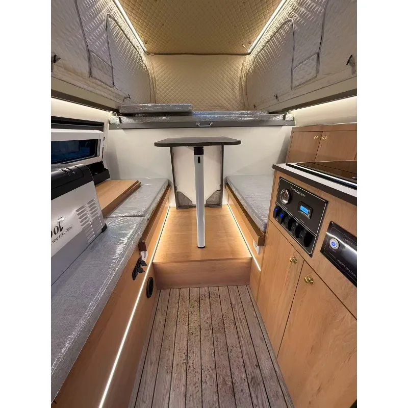 Overland Pickup Camper Pop‑up Truck Camper Waterproof Hard Shell Off‑road Ready For Wild Outdoor Trip Off‑road Expedition