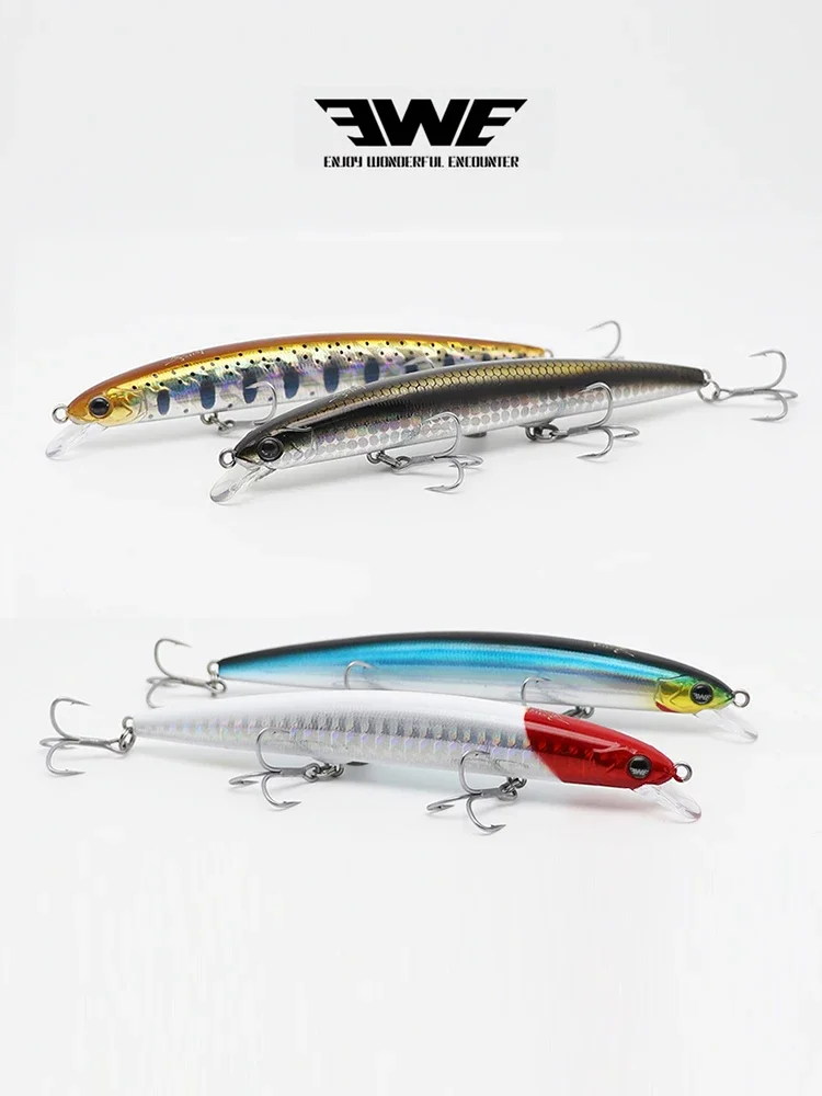 Ewe Tyrant Second Gens Floating Minorua Far Cast Bait Sea Wolf Sea Bass Specializes Lure