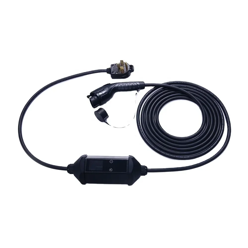 Ready to Ship Portable Ev Chargers Level2 Type1 Mobile EVSE 9.6kw Household EV Charger with TUV FCC Certificate