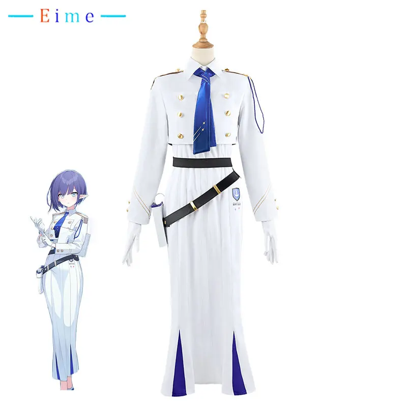 Disfraz de Cosplay de Senyoshi Aoi Game Blue Archive para mujer, traje de vestido lindo, uniformes de fiesta de Halloween, ropa de Anime hecha a medida