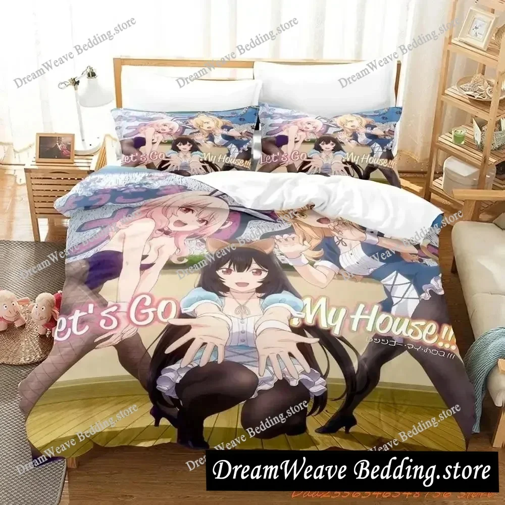 

Home Textile Cartoons My Life As Inukai-san’s Dog Cover Duvet Cover Pillow Case Boy Polyester Bedding Set King Queen Twin Size