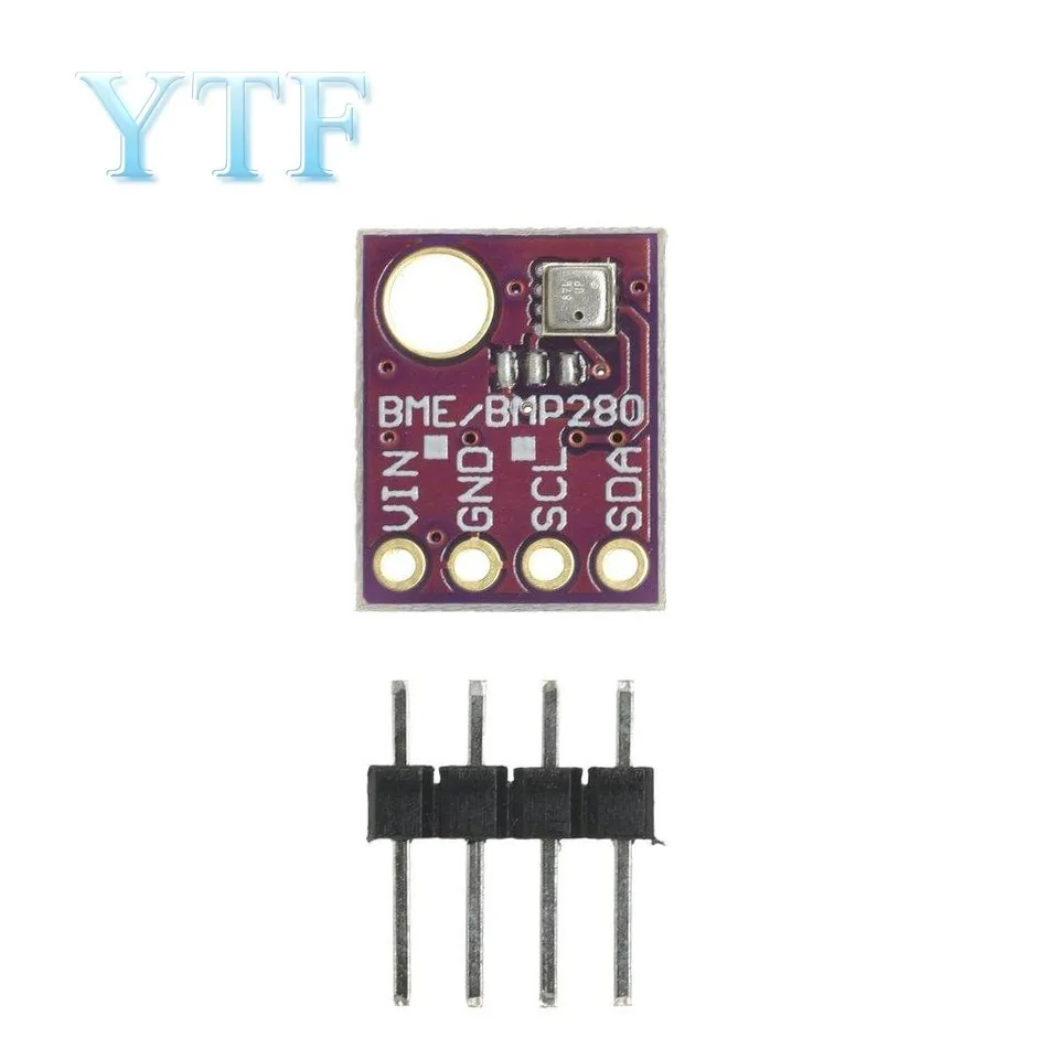 BME280 5V Digital Sensor Temperature Humidity Barometric Pressure Sensor Module I2C SPI 1.8-5V GY-BME280 GY-BME280-5V BME280-5V