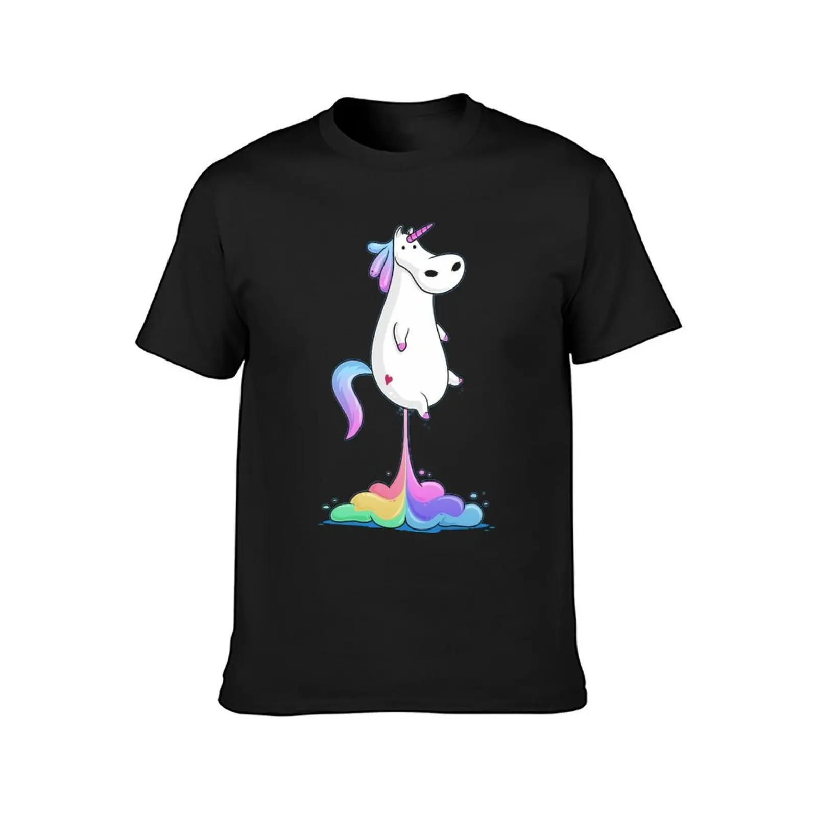 Unicorn Fart T-Shirt Aesthetic clothing cute tops hippie clothes vintage oversized t shirts for men