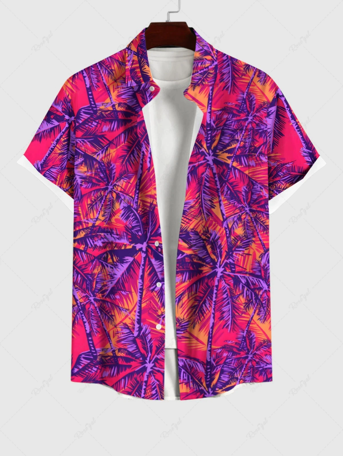 Fashion Men's Hawaiian Shirt 3D Printed Short Sleeved Button Down Lapel Shirts Oversized Tops 2025 Summer Casual Aloha shirts