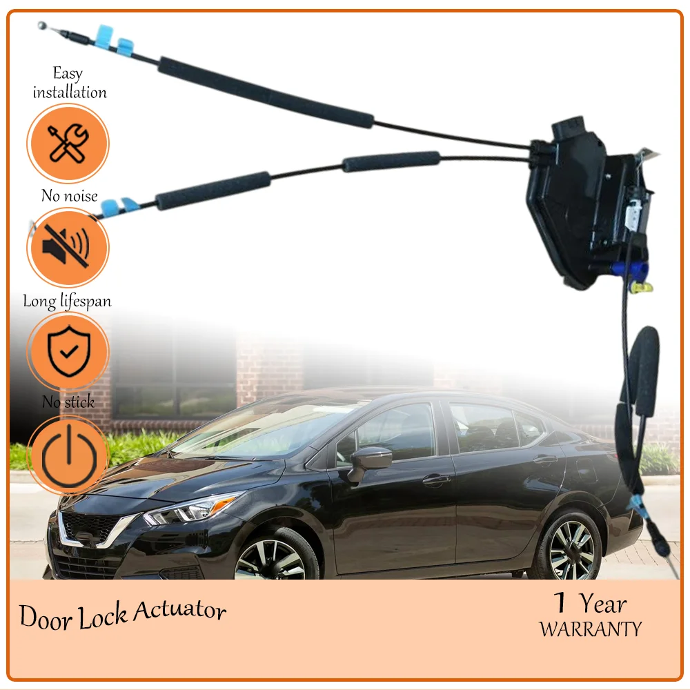 

2-Pin Front Right Door Lock Actuator with Keyhole Design,built to suit Nissan Versa 2020 2021 2022,oem 80500-5EF1A,805005EF1A