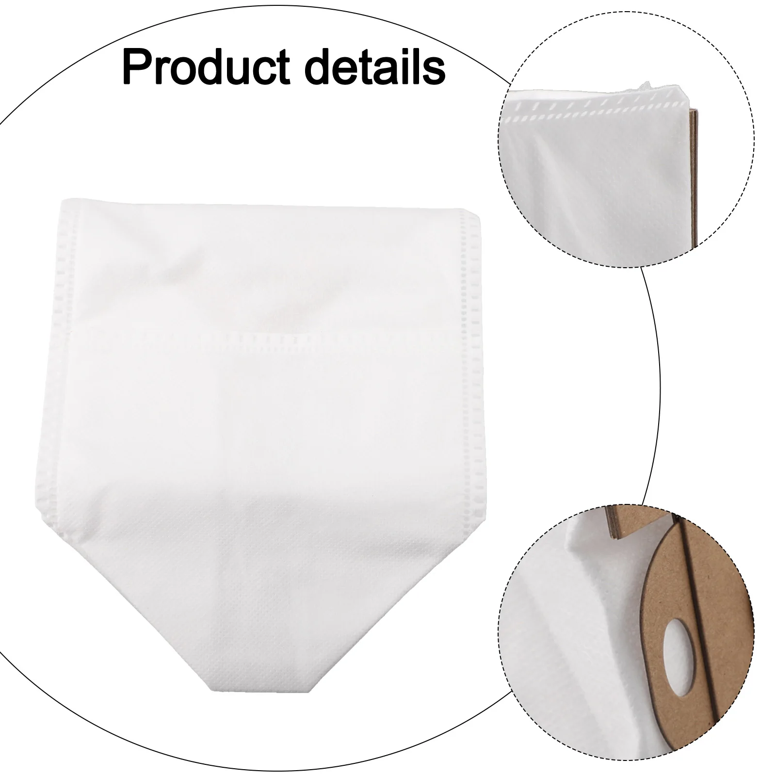 Simplified Cleaning Process Dependable Five Pack of For ILIFE T10s Compatible Replacement Dust Bags to Efficiency