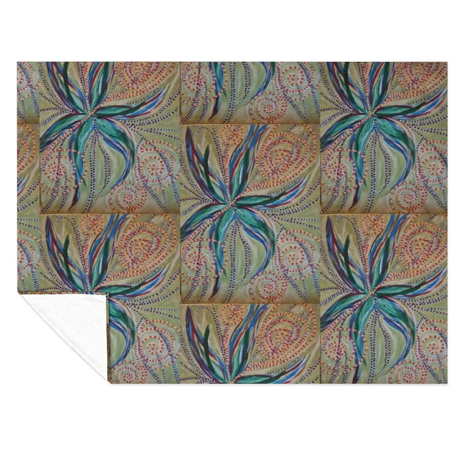 

mint Throw Blanket for winter Nap Stuffeds Blankets