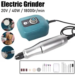 40W Electric Grinder Suitable For 18V-21V Makita Battery No-load speed up to 18000r/min Rechargeable Home DIY Electric Grinder