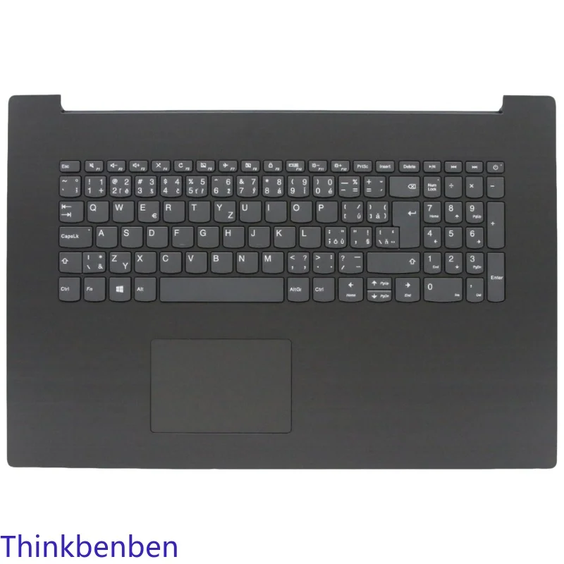 CZ Czech Keyboard Iron Gray Upper Case Palmrest Shell Cover For Lenovo Ideapad 330 17 17IKB 17AST Laptop 5CB0R20214