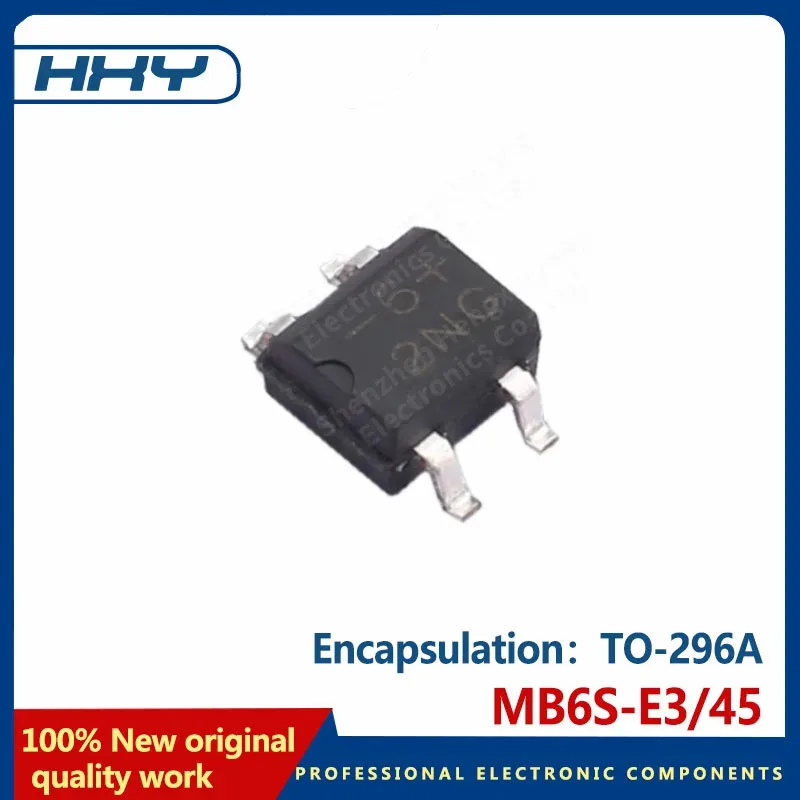

10PCS MB6S-E3/45 package TO-269A rectifier bridge two and three tubes