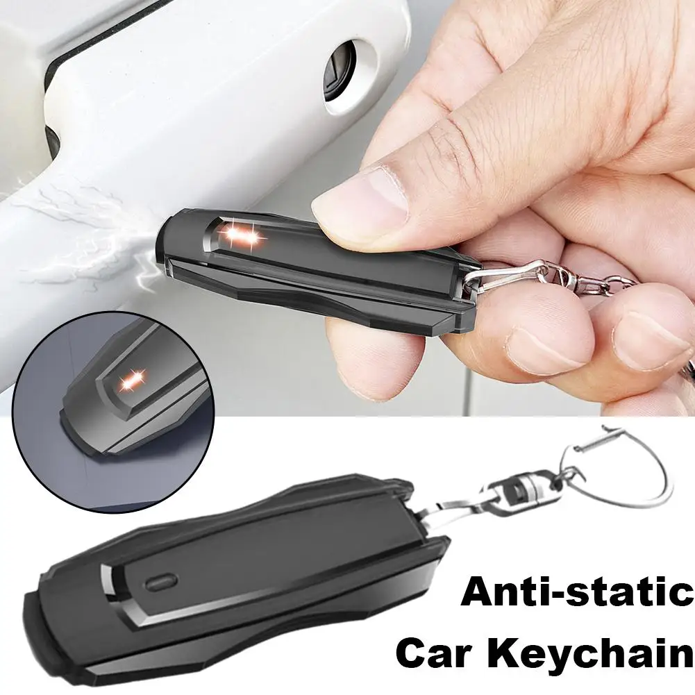 Anti Static Keychain High Efficiency Material Safe Portable Static Electricity Remover for Office Home Electronics Protection