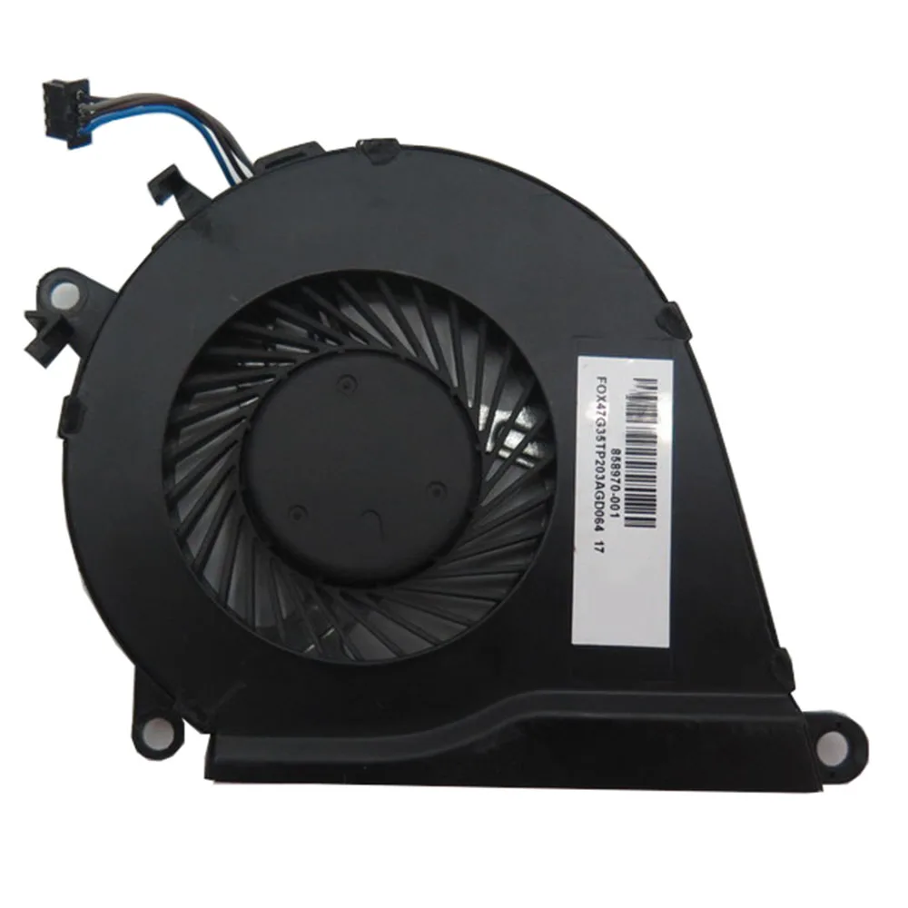 Laptop CPU FAN For HP 15-AX000 15-AX001LA 15-AX002LA 15-AX003LAT 858970-001 DFS150205AM0T NFB62A05H-FSFA15M DC5V 0.5A