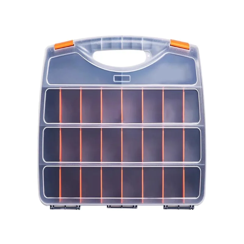 Accessories classification storage box, plastic grille sorting, detachable grille accessories small toolbox