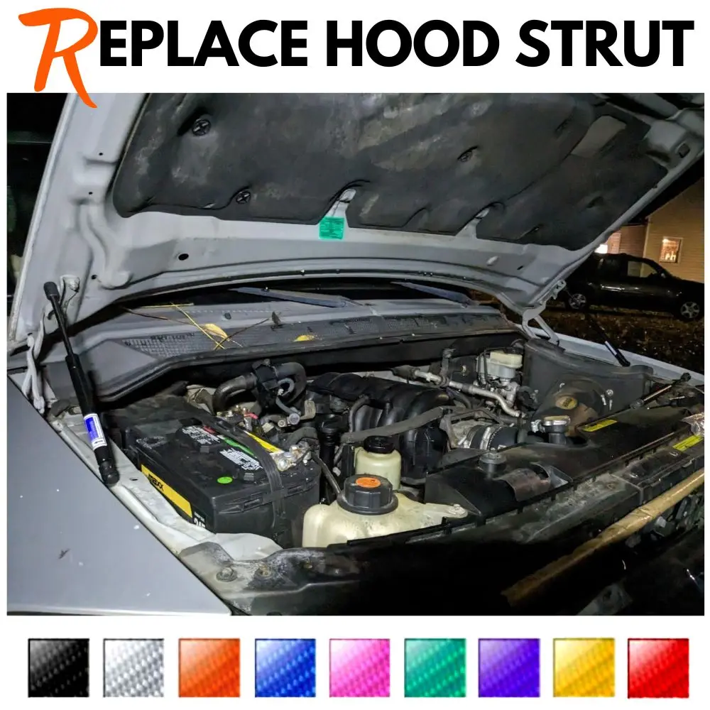 

Hood Lift Supports Compatible withNissan Armada (A60) 2004-2015 Replacement Front Bonnet Gas Struts Dampers Springs Shocks Arm