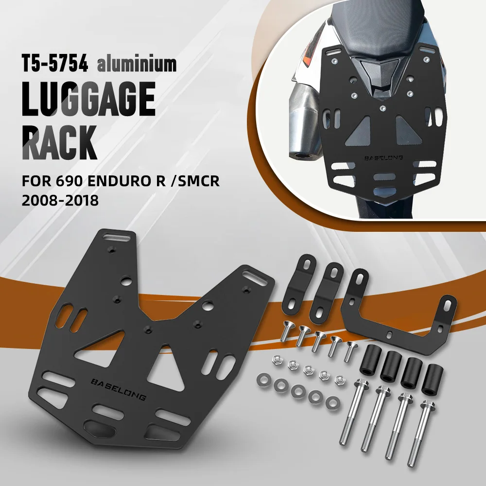 

690ENDURO 690SMC-R Motorcycle Rear Luggage Rack Cargo Rack Support Shelf Holder For KTM 690 ENDURO R / 690 SMC R 2008-2018 2017