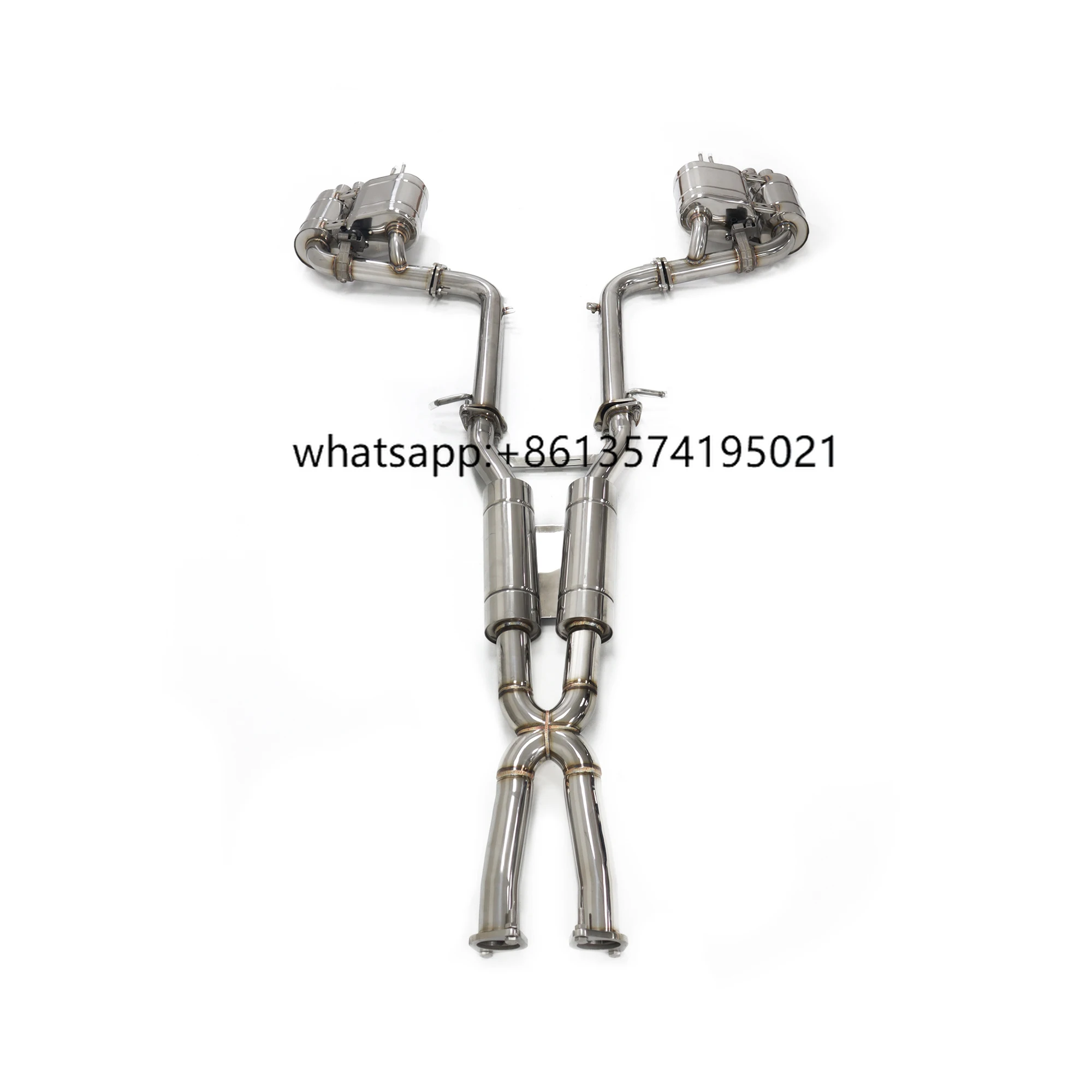 

ING Auto Performance Parts for Genesis G70 3.3T 2016+ Catback Exhaust Stainless Steel Pipe Car Accessories