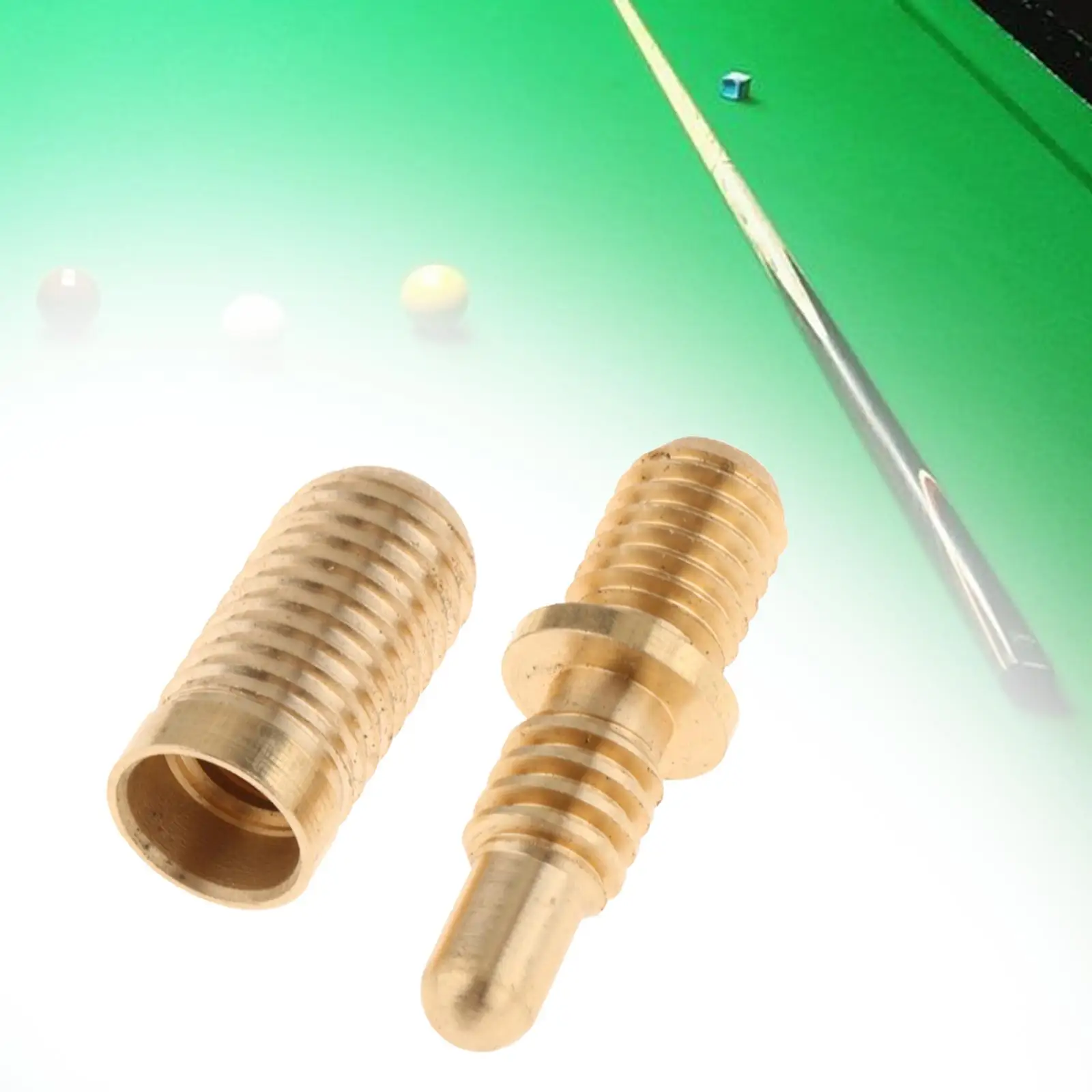 5x Billiard Cue Extension Connector for Enhanced Performance