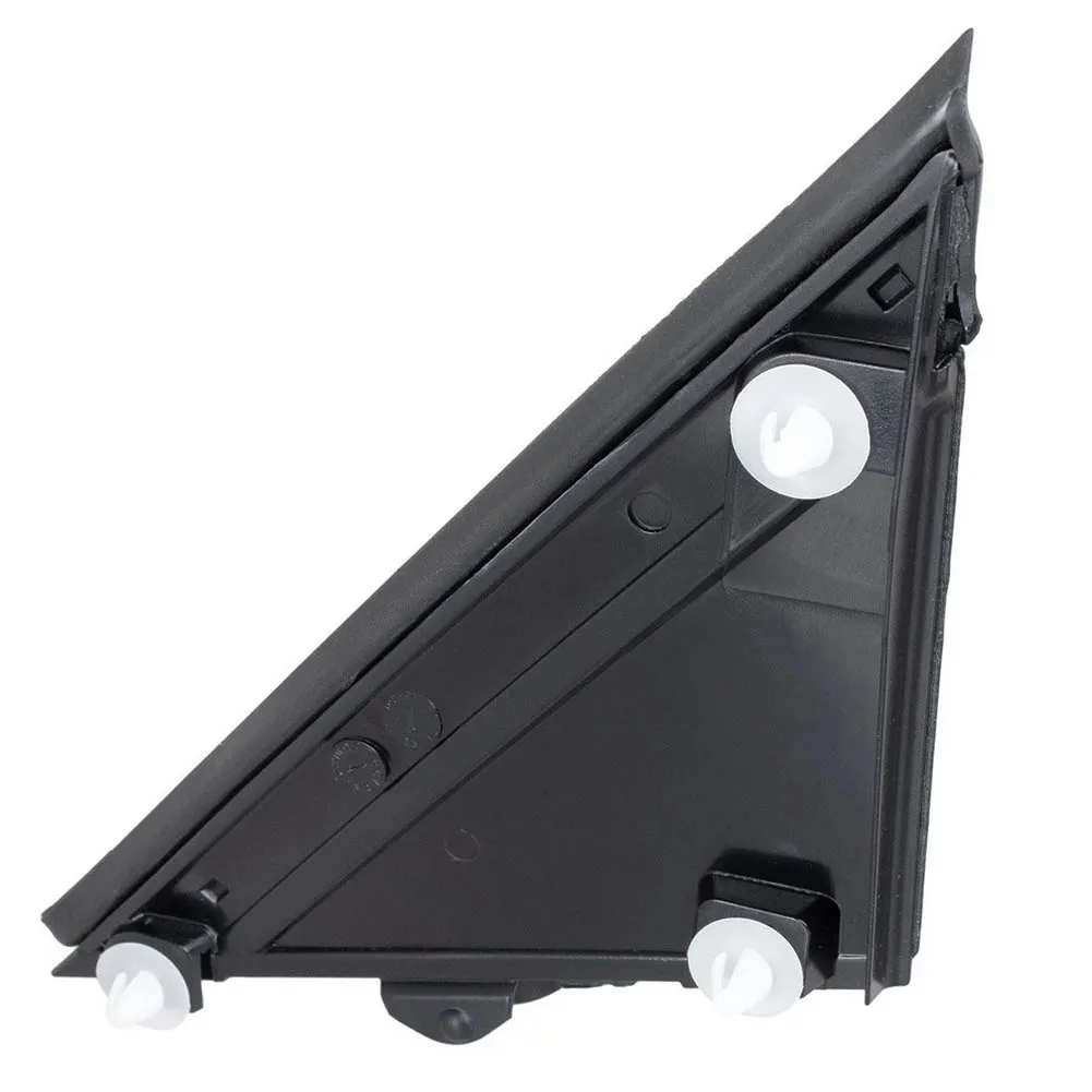 ABS Matte Black Right A Pillar Triangular Trim Panel 735455791 for Fiat 500 Model Year 2008 and Later For Abarth 500 2012+